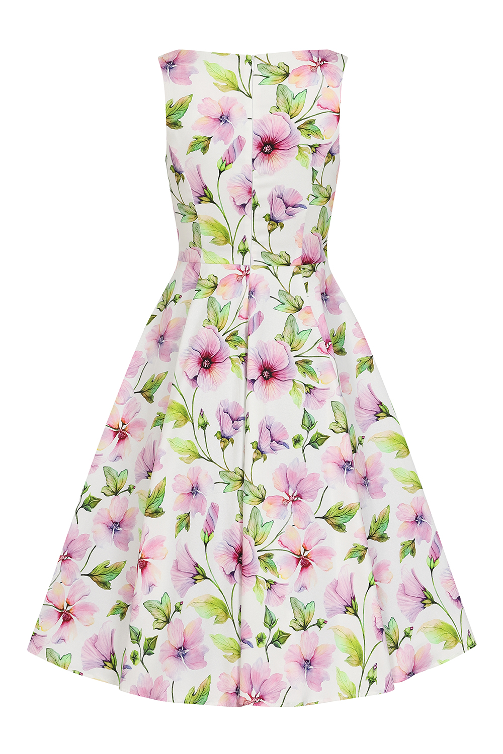 Naomi Floral Swing Dress in Plus Size